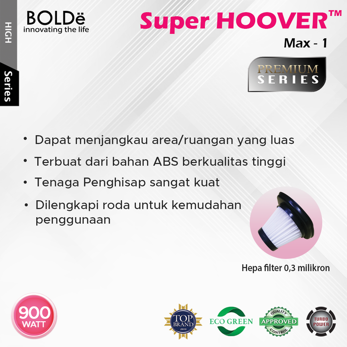 Bolde SUPER HOOVER MAX-1 Purple